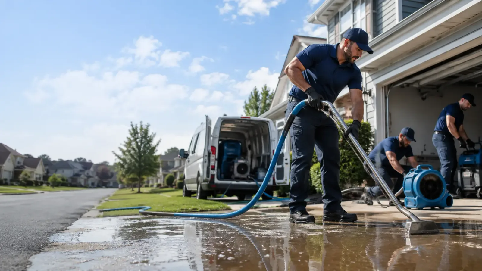 Flood Damage Restoration in Mexico, ME